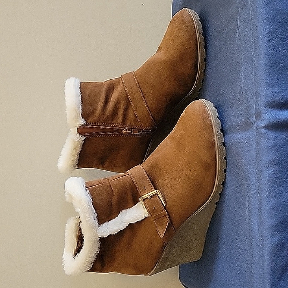 Lily Morgan fleece lined ankle boots